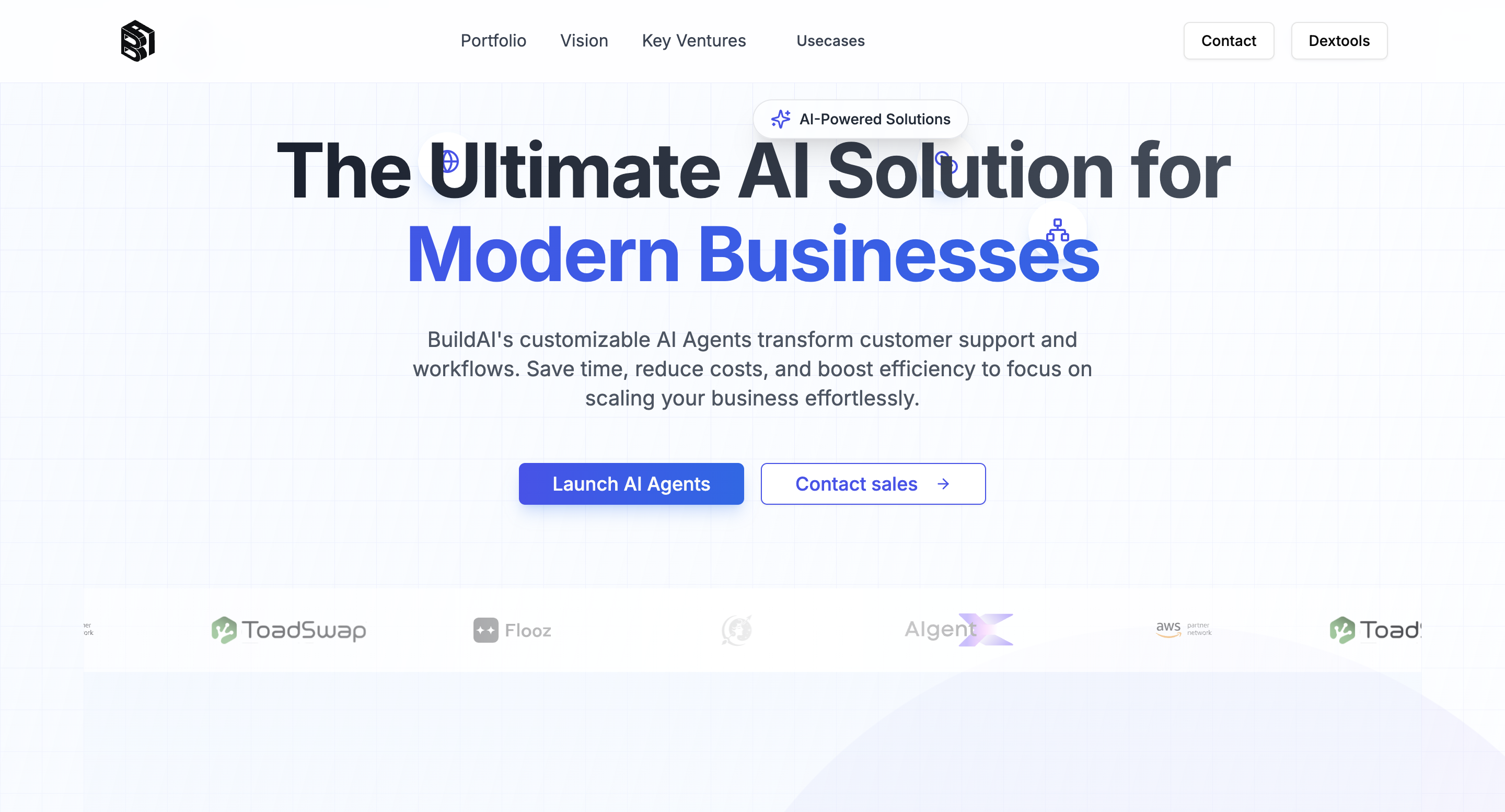 BuildAI Customizable AI Agents for Modern Businesses